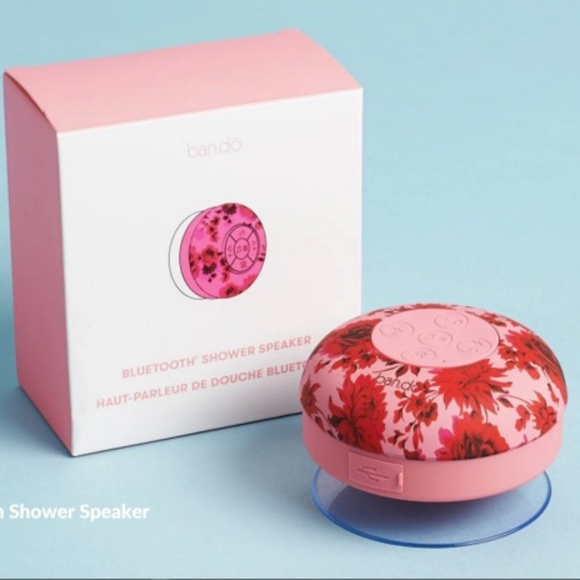 Bando Portable Audio & Video Bando Pink Floral Shower Bluetooth